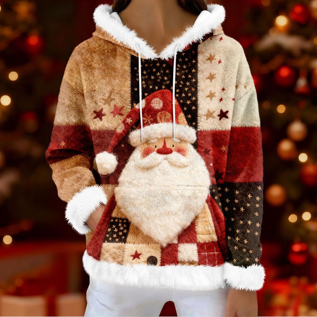 Hoodies für Damen Oversized Winter Plüsch Niedliche Sweatshirts Pullover Trendige Herbst Winter Kleidung