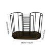 Modern Cup Stand With Wooden Factors Appropriate For Storing Mugs Tea Sachets And Coffee Items