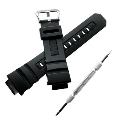 CASIO Genuine Replacement Belt Band 10273059 Compatible with 100 101 M100 Spring Bar Removal Instruction Manual G-shock AW-590 AW-591 AWG-100BR (1. +