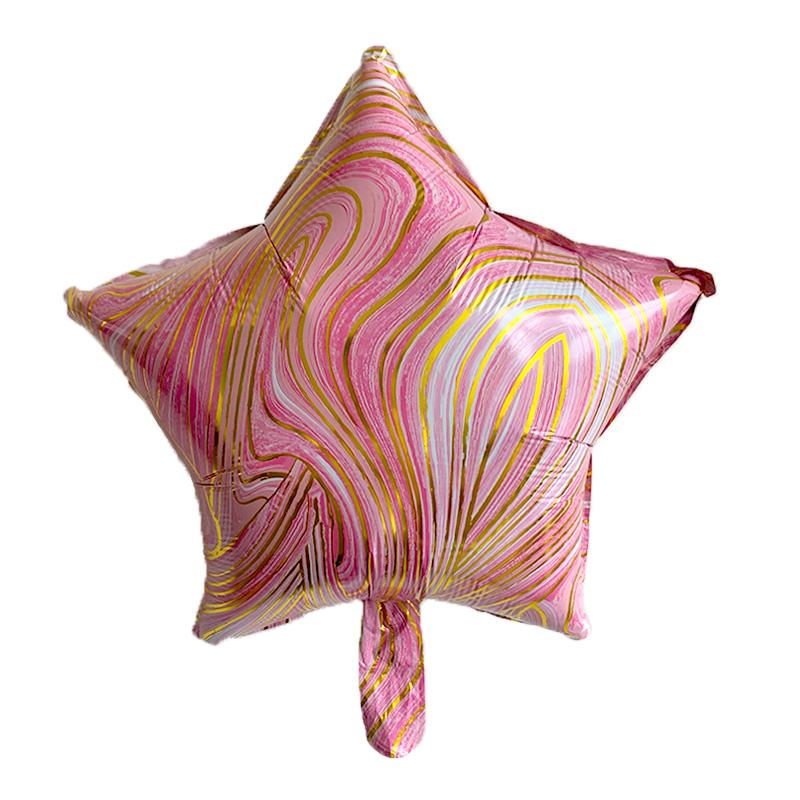 10pcs 18inch Gold Silver Foil Helium Star Balloon Wedding Decoration Baby Shower Kids Birthday Party Pure Air Globos Supplies