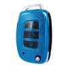 Hyundai Key Cover for Elantra, Mistra, Ix25, Tucson, Sonata 9 - Car Key Case with Shell and Buckle