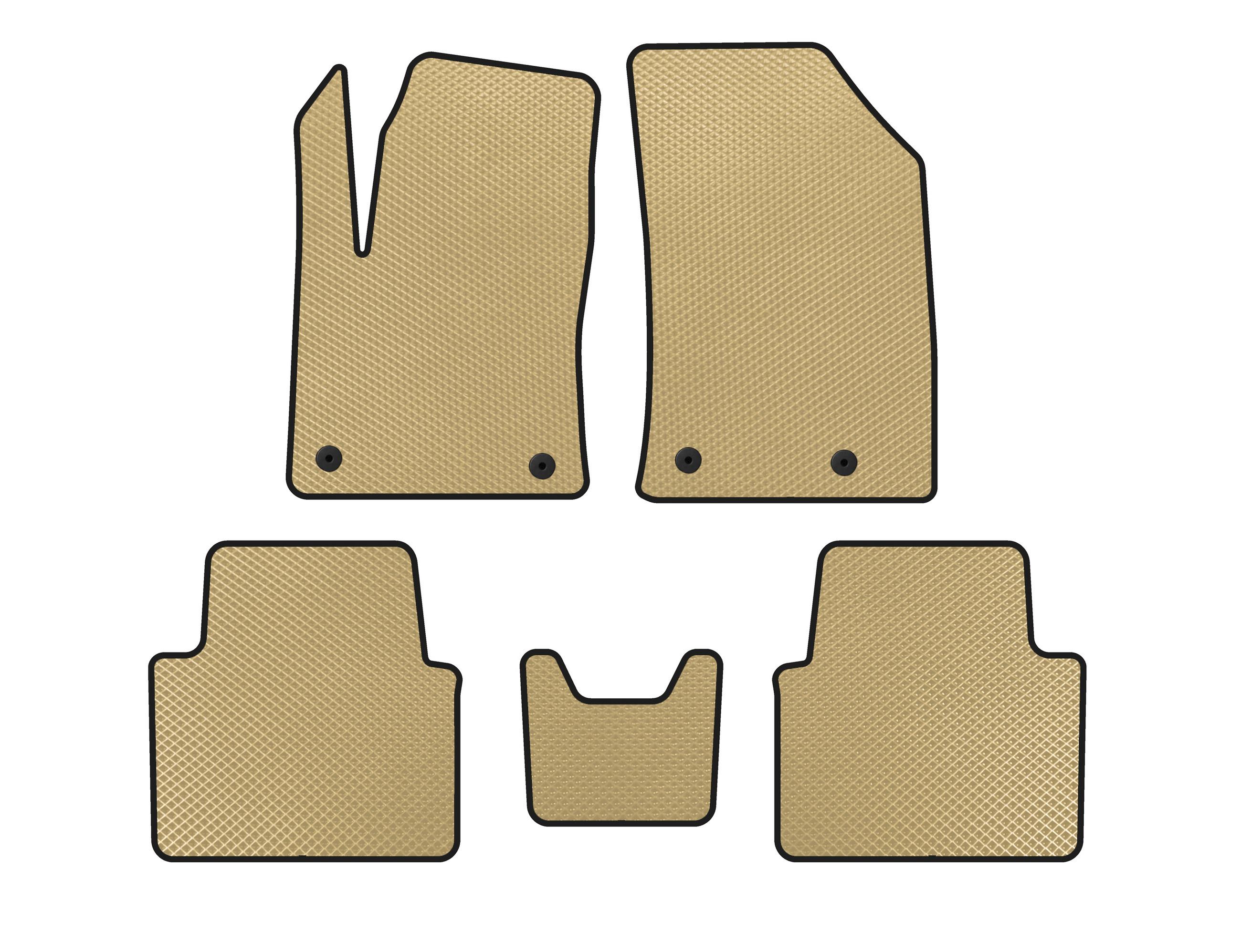 

EVA mats (Beige) for Citroen C-3 Aircross 2017-2021