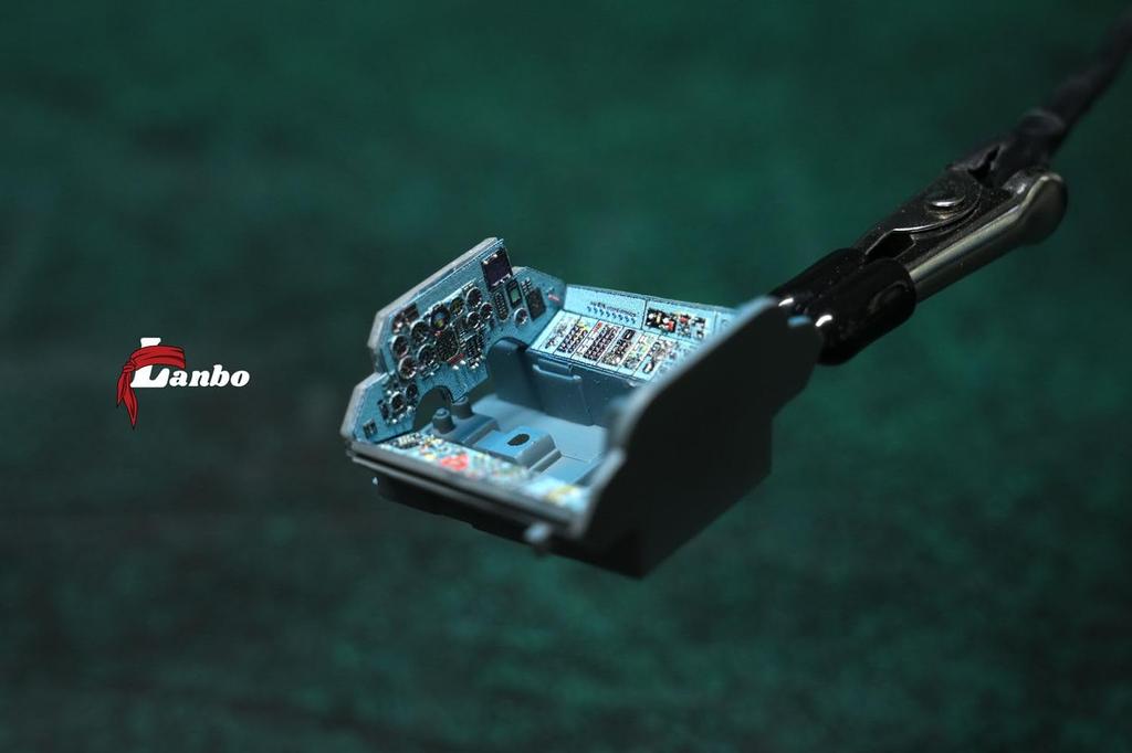 Lambo Models 1/48 Scale Su-27B Interior 3D Decal (for Hobby Boss) Plastic Model Decal LNB48227 (Airplane)