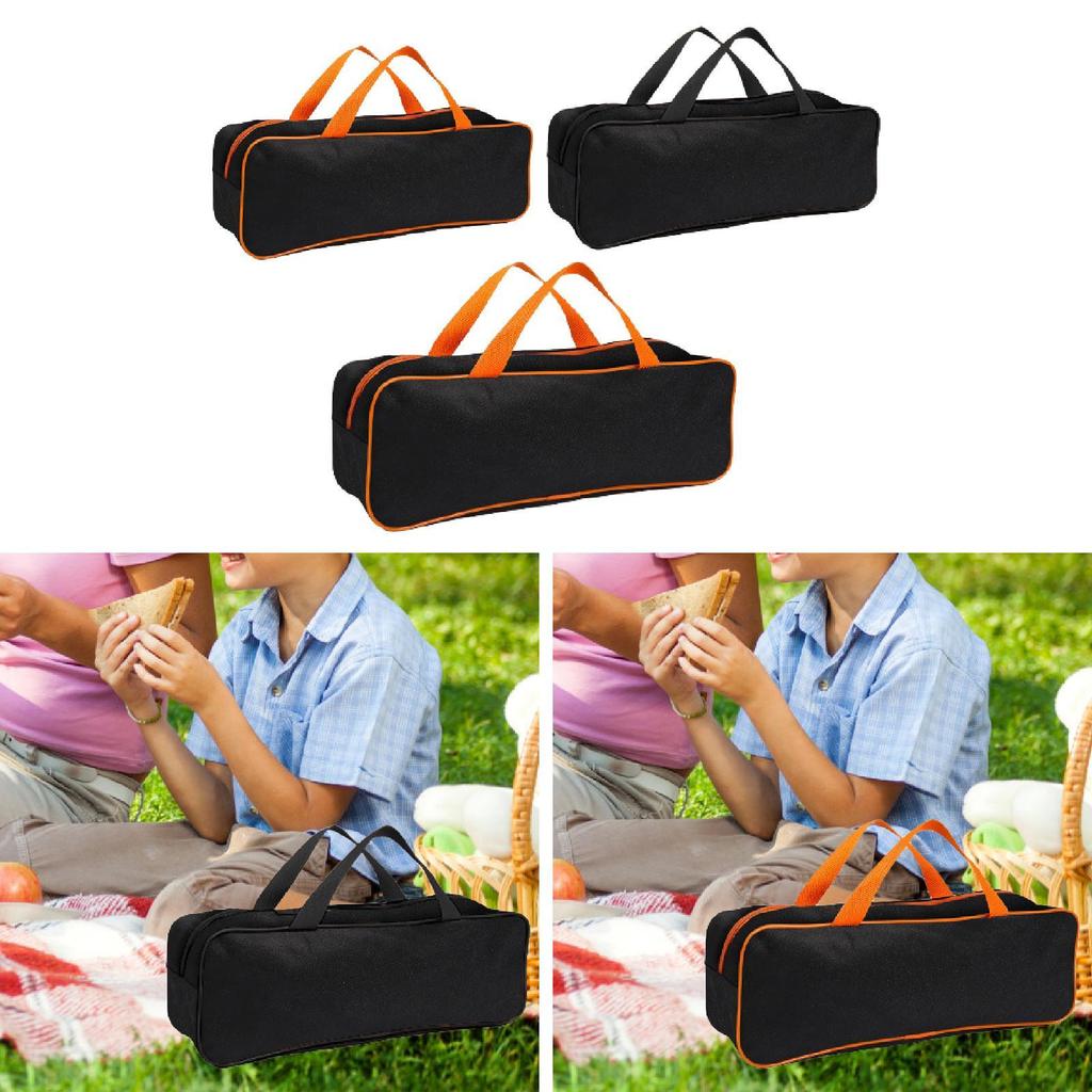 Outdoor Grill Utensil Storage Bag with Zipper Closure for Grilling Yard Fishing Hiking Accessory for All Your Outdoor Activities