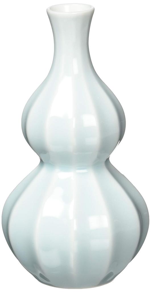 Hasami ware celadon glaze beveled sake bottle 14805 eagle-shaped