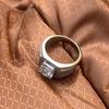 Gropshipping Elegant VVS Moissanite Round Diamond Custom 1ct Ring Sets Fashion Jewelry 925 Silver for Men