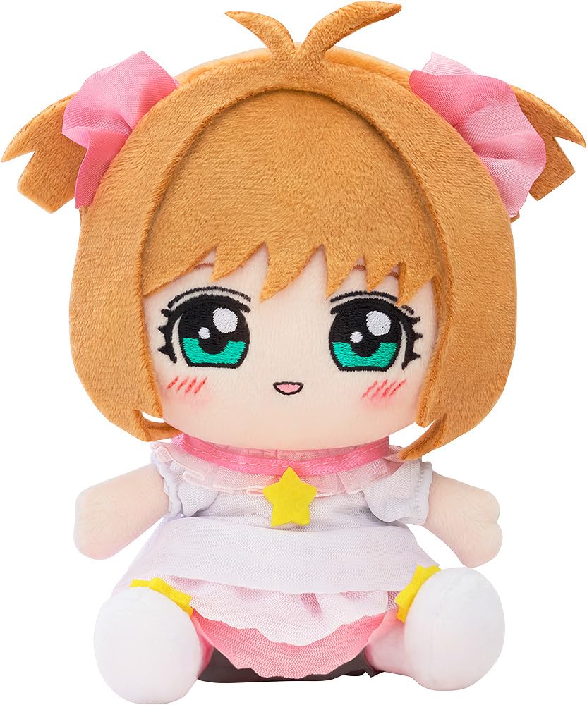 Good Smile Company Cardcaptor Sakura Plush Toy Kinomoto Sakura Platinum Costume Ver 150mm Polyester