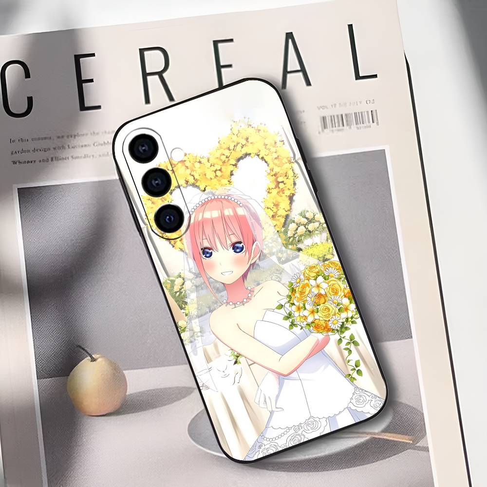 I-Ichika N-Nakano Phone Case For Samsung Galaxy A73,A72,A71,A70,A53,A52,A51,Soft Silicone Black Cover