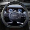 PU kožený potah na volant do auta pro Hyundai Tucson NX4 Elantra Sonata 10th Auto příslušenství