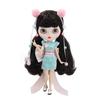 rakulifey Blythe clothes, dress, Neo Blythe costume, Chinese dress, outfit, ribbon, Obitsu 24 universal, hair accessory, 3-piece set