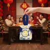Canvas 2026 New Year Gift Bag Chinese Style Wedding Candy Bag Drawstring Bag  New Year Celebration