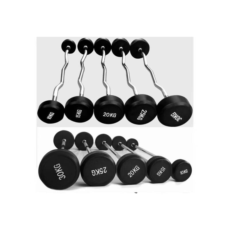 Juntai Qifeng Rubber-Coated Fixed Barbell