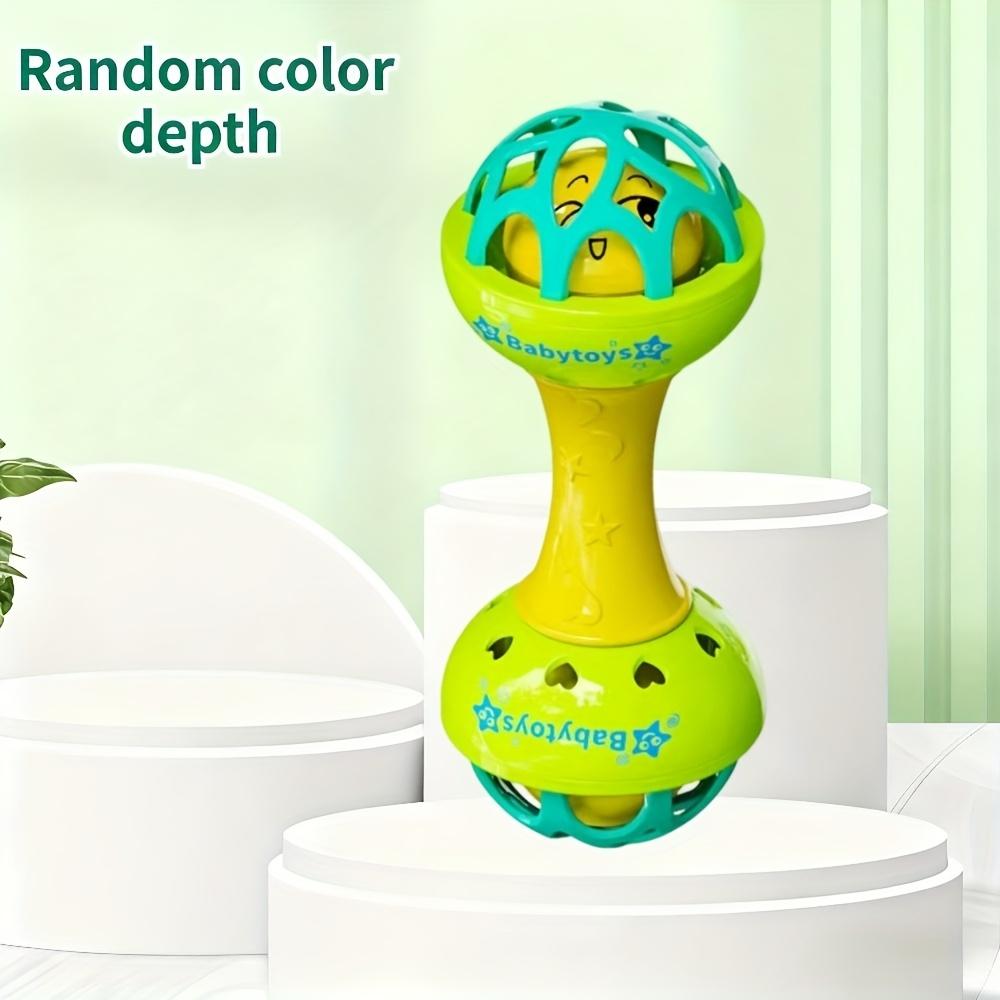 Baby-Doppelkopf-Klangspielzeug, in mehreren Farben erhältlich, hell und auffällig, von Babys geliebt, Weihnachtsgeschenk