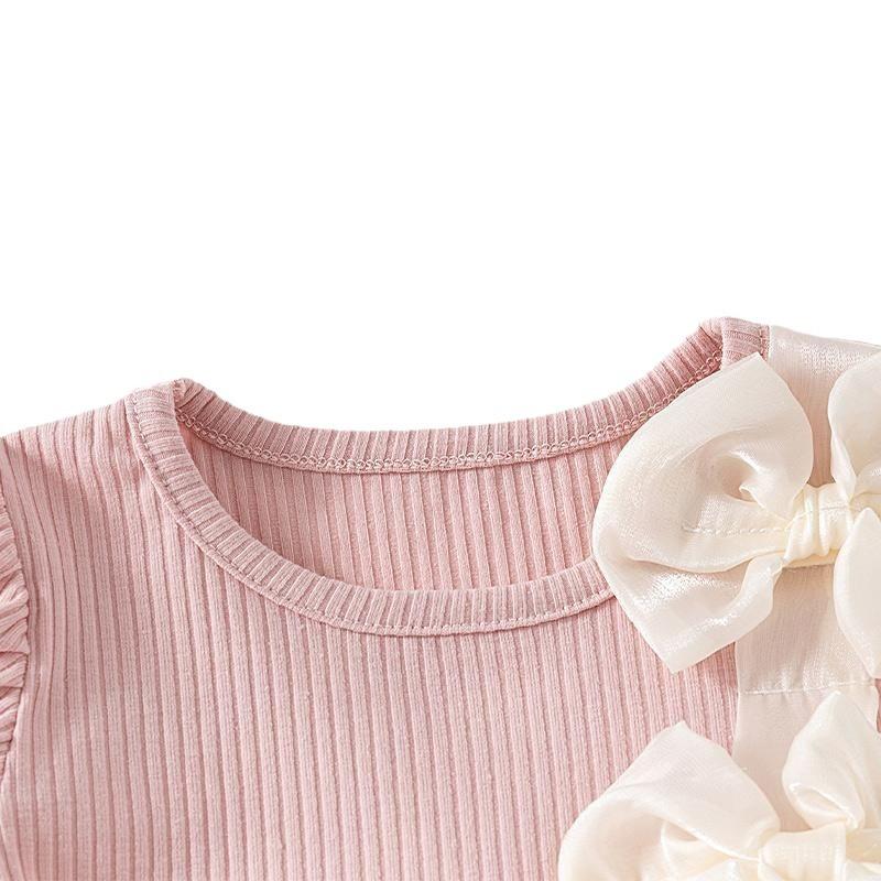 Girls' Summer Dress Baby Girls' Baby Bow Dress Summer Children's Foreign Style Princess Gauze Dress