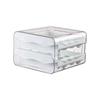 Double-Layer Drawer Egg Storage Box - 32 Grid Stackable Container