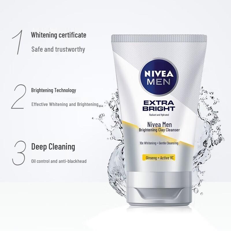 Осветляющее средство для умывания Nivea Men