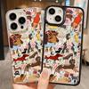 Acrylic Phone Case for iPhone 11 12 13 14 Pro 12 14 16 Pro Max for Samsung A16 A36 A56 S24 FE High-quality Painted Anti-fall Mobile Phone Case