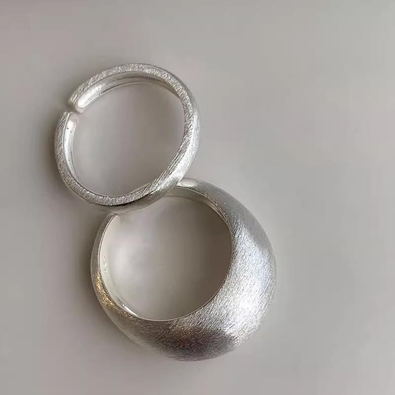 Elegant Geometric Handcrafted Matte Finish Copper Ring For Women Ideal For Everyday Style