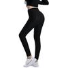 European & American Jacquard High Elastic Yoga Pants - Solid Color, High Waist, Hip Lifting Leggings for Women's Fitness