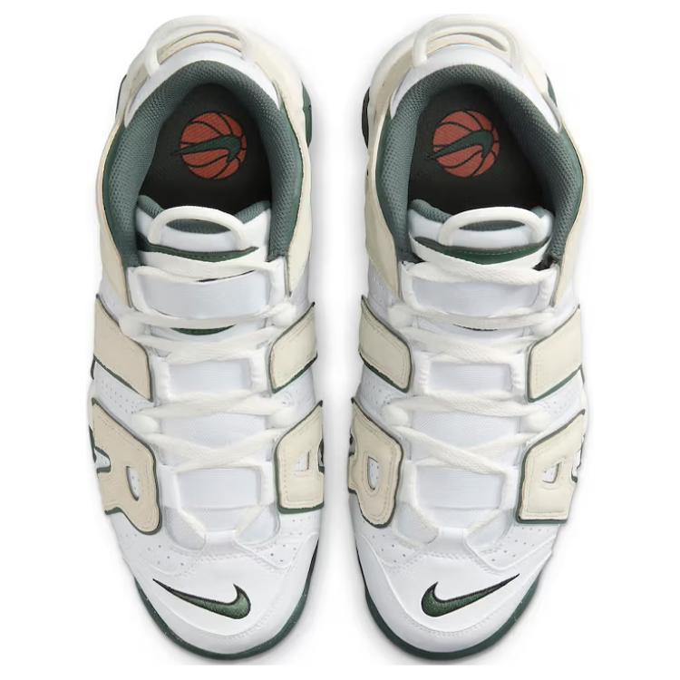 Nike Air More Uptempo 96 Vintage Green Men Sneakers White Summit-White Sea-Glass FN6249-100