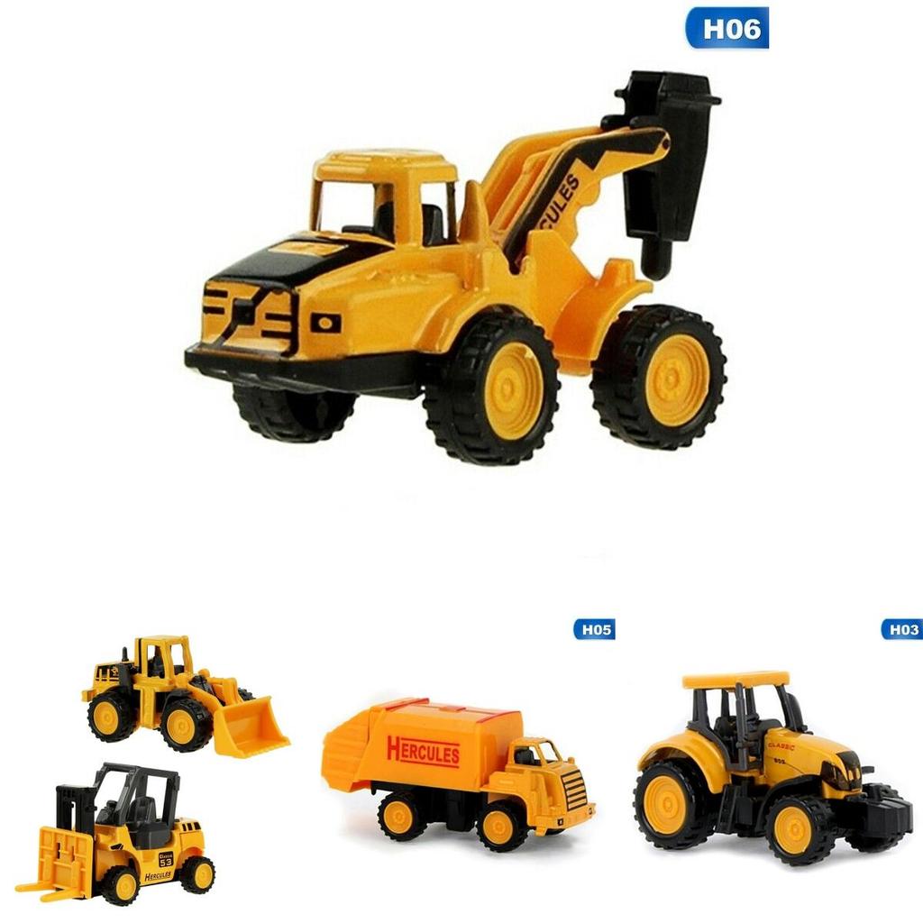 High-simulation Alloy Construction Truck Model Toy Mini Digger For Kids Fun
