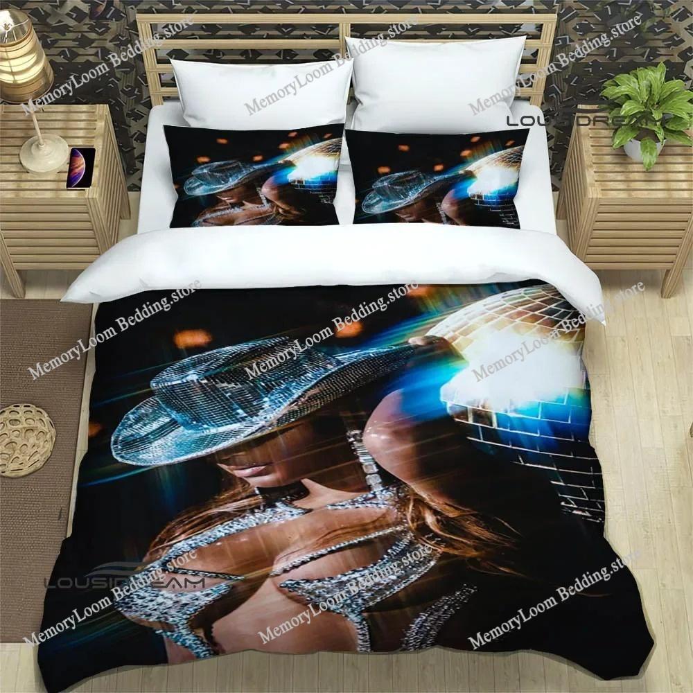 3D Print Beyonce Giselle Knowles Bedding Set Boys Girls Twin Queen King Size Duvet Cover Pillowcase Bed Boys Adult Home Textile