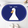Bathroom Kitchen Carpet Hallway Doormat Anti-Slip Carpet Absorb Water Kitchen Bath Mat Floor Mat Non-Slip Entryway Mat for Living Room Home Decor