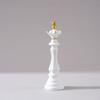 2026 Trending Chess Decor Set,King Queen Knight Chess Piece Decor Sculpture Ornament Collectible Figurine for Home House Office