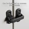 Multi-purpos Surface-Mounted Luminous Door Buckle Safety Luminous Door Hasp Sturdy Anti-theft Door Catch Bolt Cabinet