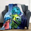 Monsters University Adventure Gift Blanket Soft Warm Cozy Great Picnics Four Seasons Multipurpose Digital Print Unique Gift for Family Camping Y7