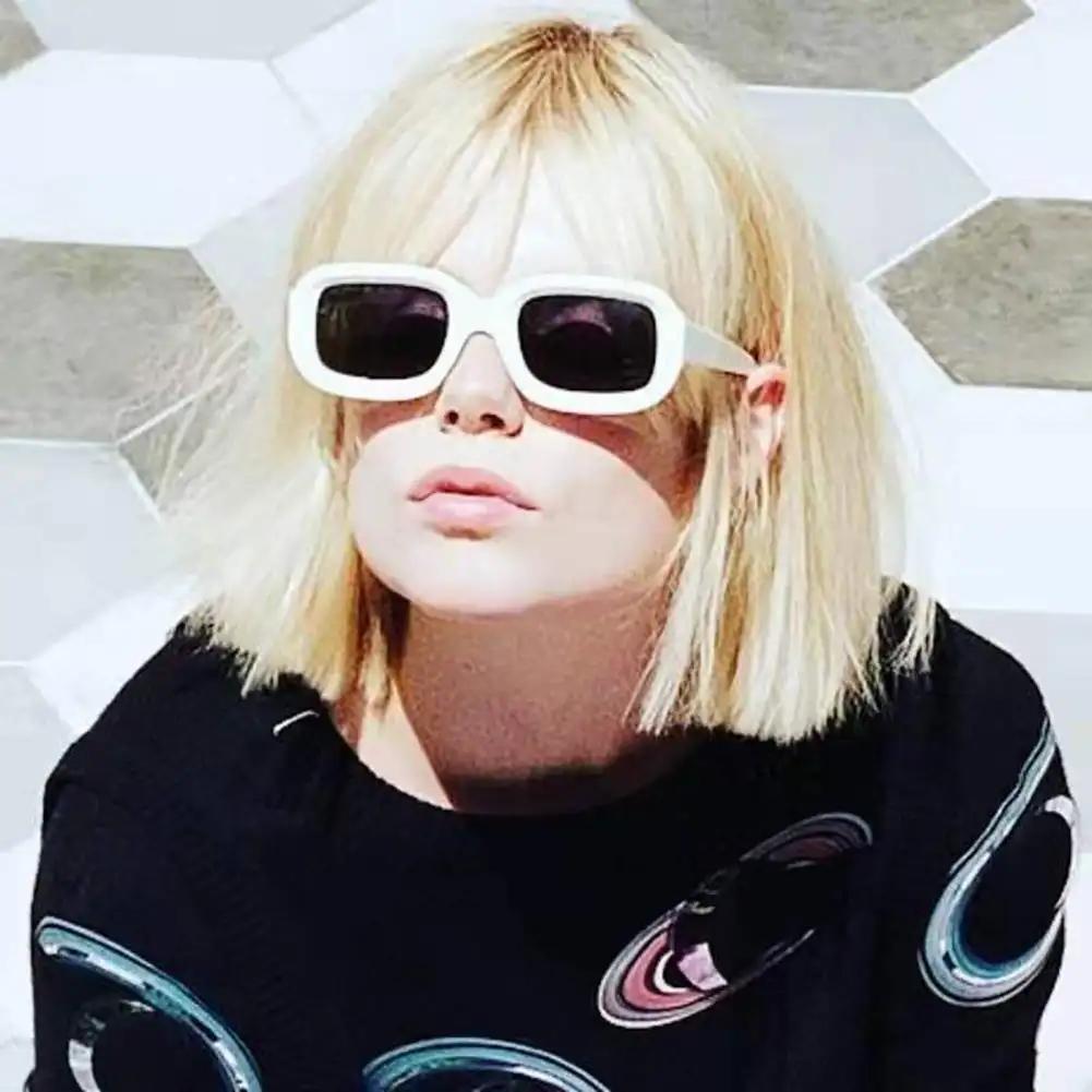 Fashion Summer Sunglasses Aesthetic Summer Shades Eyeglasses Women Men Retro Small Frame UV400 Eyewear Fashion Driver Goggles