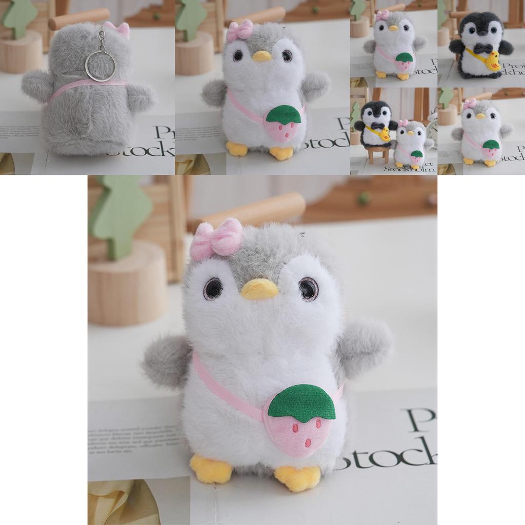 Penguin Plush Keychain With Soft Pp Cotton Filling For Kids And Collectors