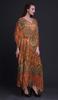 Phagun Floral & Paisley Ladies Plus Size Kaftan Summer Wear Beach Coverup Kimono