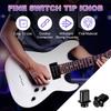 uxcell Guitar Toggle Switch Plastic Cross Slot Toggle Pickup Switch Knob Replacement Parts for SQ ST TL Electric Black 6-Pack 3-Way/5-Way Tips,