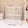 1pc foldable acrylic 6-grid blind box display box compartment collectible doll storage box, hair accessory jewelry storage box