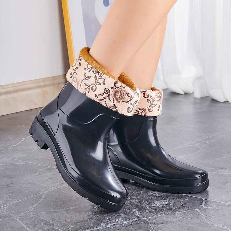 Wasserdichte, rutschfeste Regenstiefel für Herren – kurze, mittelhohe oder hohe, dicke, verschleißfeste Überschuhe mit niedrigem Schaft