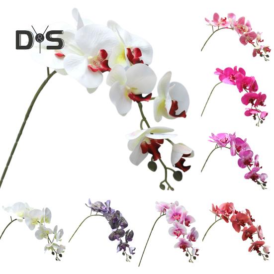 Žiarivé farby Falošná motýľová orchidea Bez zalievania Krásna ručná práca Umelá motýľová orchidea