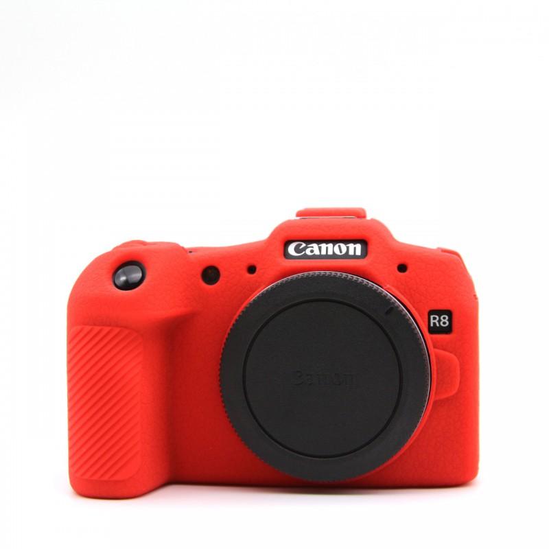 כיסוי סיליקון למצלמה Canon EOS R8 ללא מראה - כיסוי מגן עמיד בפני זעזועים ושריטות, במגוון צבעים