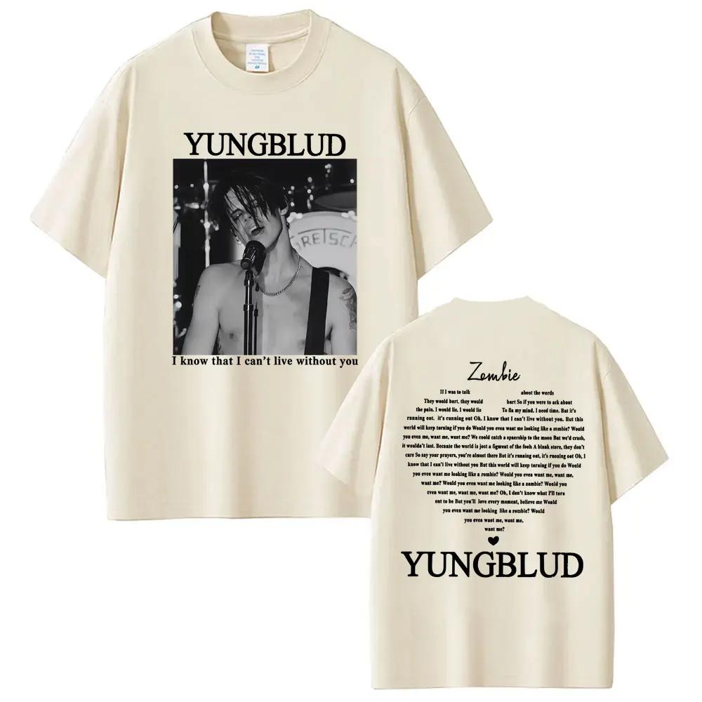 Yungblud & Zombie Rock Band Graphic T Shirt Men's Hip Hop Retro Music Fan Apparel T-shirts Man Casual Loose Short Sleeve T-shirt
