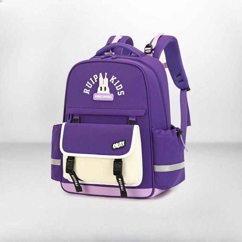 

Школьный рюкзак для девочек грязеотталкивающий, защищает позвоночник и снижает нагрузку.. Детский рюкзак имеет большую вместимость и легкий вес