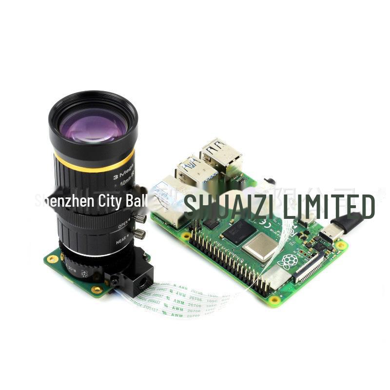 Premium HD Zoom Telephoto Lens, 8-50mm Focal Length, C-Mount