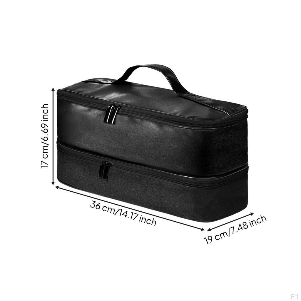 Styling Tool Storage Case with Handle | DoubleLayer, Portable, Case, for Salon
