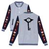 Fans of Hazbin Hotel Printed Baseball Sweatshirt Women Men Outdoor Sport Jackets