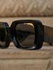 Luxury Designer Women's Vintage Square Sunglasses Retro Rectangle Sun Glasses Simple Fashion Brand New Shadow Female Eyeglasses