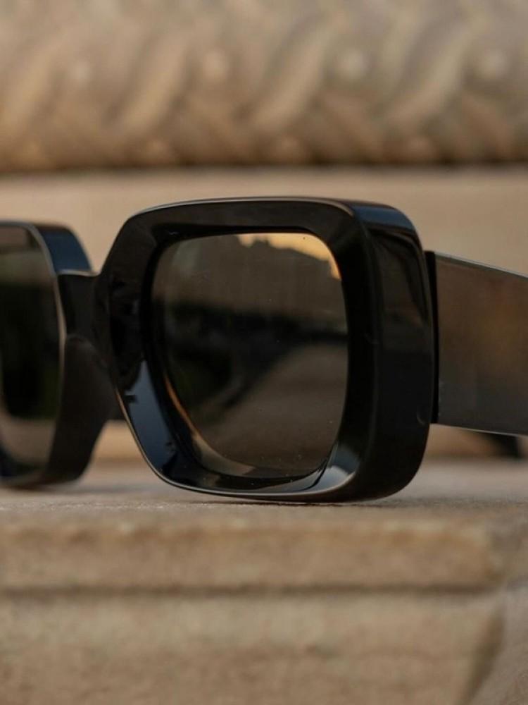 Luxury Designer Women's Vintage Square Sunglasses Retro Rectangle Sun Glasses Simple Fashion Brand New Shadow Female Eyeglasses