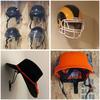 Metal Hanger Wall Helmet Storage Rack Space Saving Wall-Mounted Helmet Hanger  Hat Storage