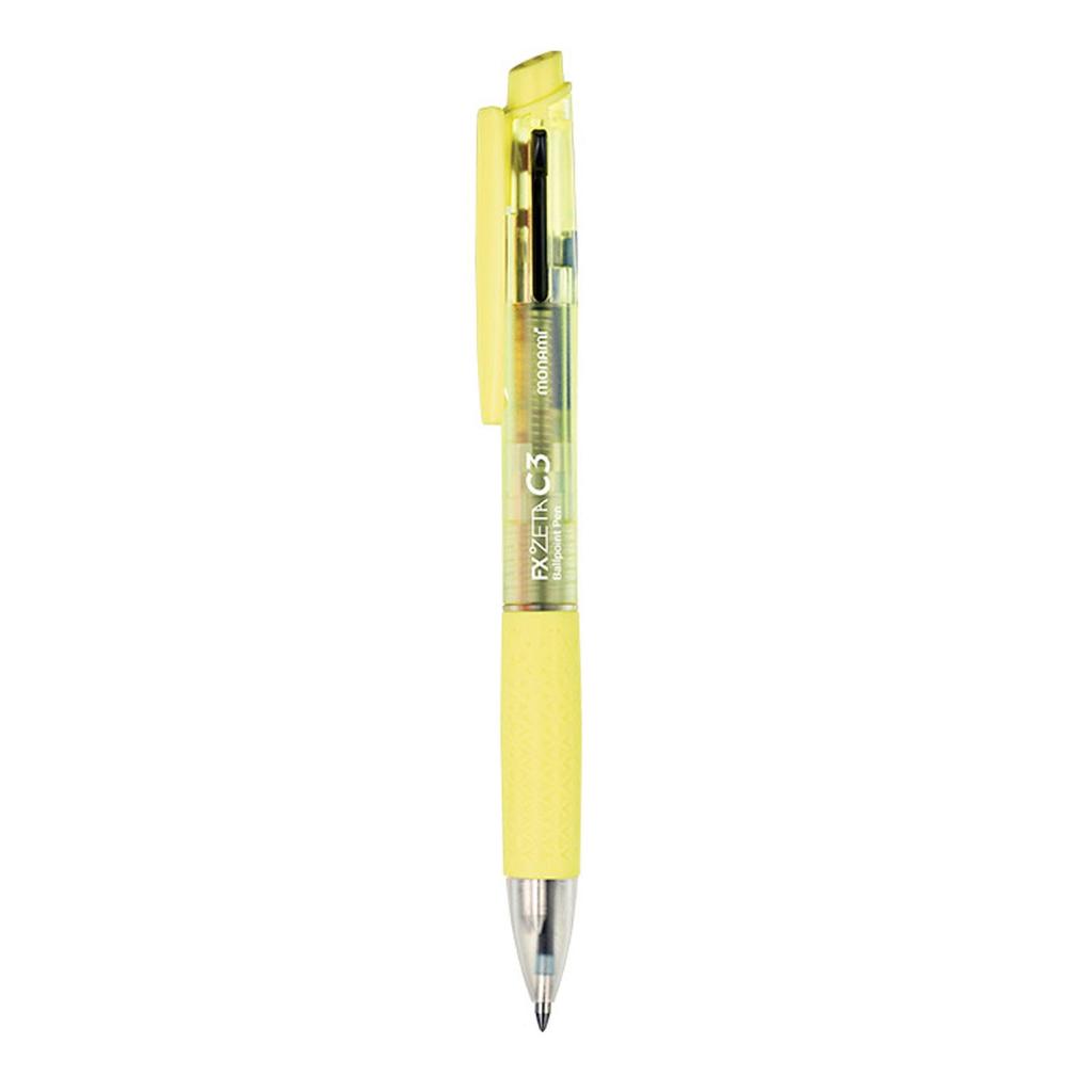 Monami Trio Color Gel Ballpoint Pen - 0.38/0.5/0.7mm