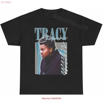 Tracy Chapman 90s Vintage Aesthetic Retro T Shirt S 5XL  Vintage Washed Stretched Soft Designer Clothes Streetwear Comfortable