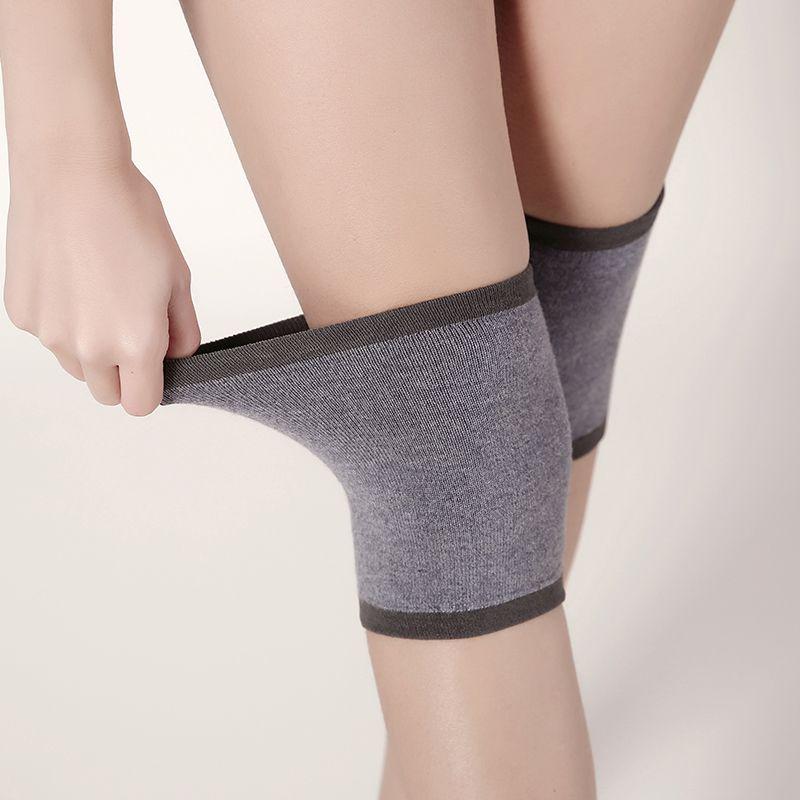 Unisex Sports Knee Warmers Anti-Slip Thin Traceless for Air-Conditioned Rooms Knee Joint Cold Protection