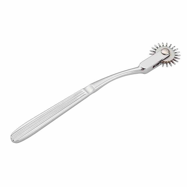 Stainless Steel Pinwheel Needles Wheel Roller Submissive Fetish Sex Adult Sex Toys Nipple Clitoris BDSM